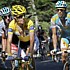 Andy Schleck pendant la quinzime tape du Tour de France 2010
